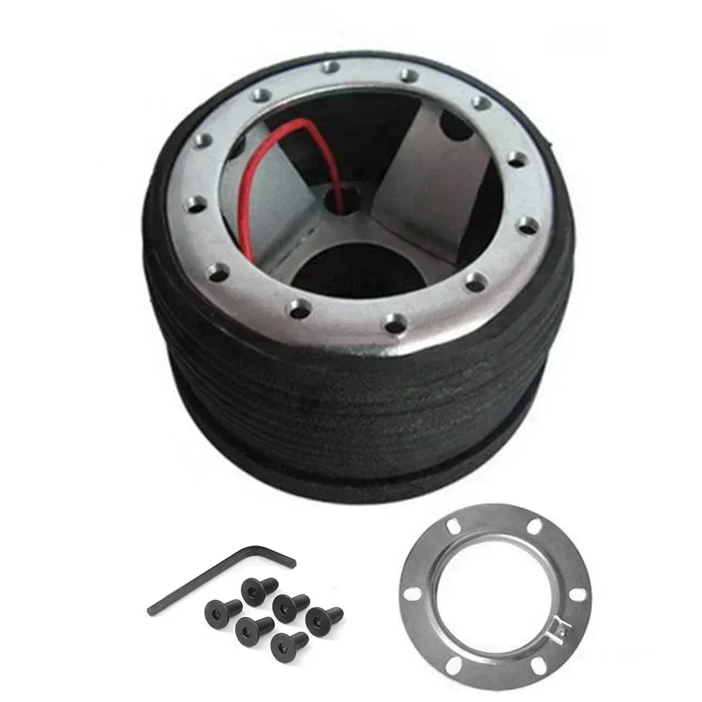 Racing Steering Wheel Hub Adapter Boss Kit 6 Bolt Hole For KIA Sorento Sephia Opirus Sportage Auto Mod Accessories