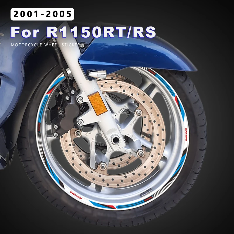 

Motorcycle Wheel Stickers Waterproof for BMW R1150RT R1150 R 1150 RT Accessories R1150RS 2001-2005 Rim Decal Vinyl Sticker