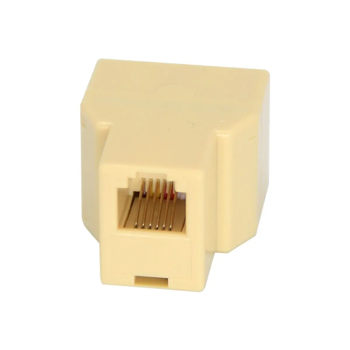 T35C 50CM RJ12 6P6C Coupler 2 Way RJ11 Telephone Cable Splitter Adapter Suitable for Telephone