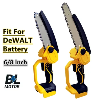DeWALT 18V 배터리용 브러시리스 전기톱, 전기 무선 체인톱, 나무 가지 치기 전동 공구, 8 인치, 6 인치