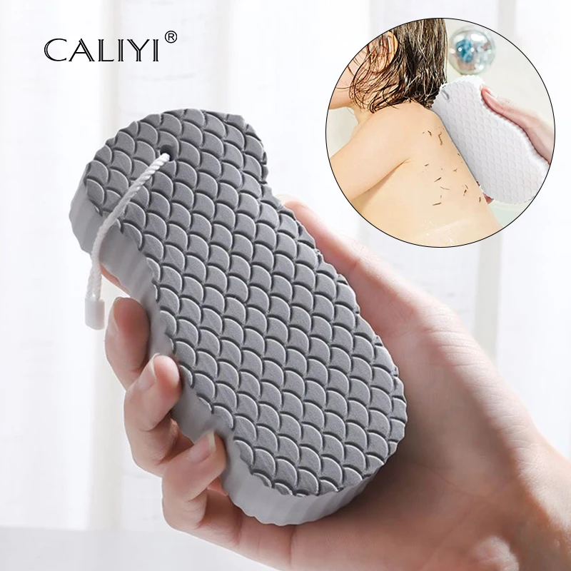 Household 3D Magic Exfoliating Sponge Children's Bath Sponge Body Peeling Dead Skin Exfoliating Massager Cleaning Bath Brush