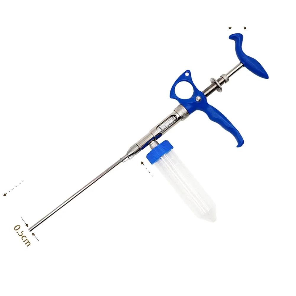 

Insemination Rabbit Stainless Steel Sperm Collector with Artificial Insemination Gun Equipment