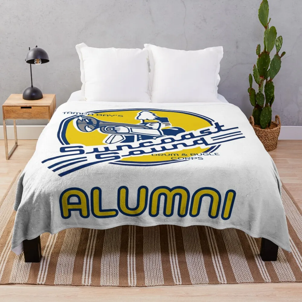 Suncoast Sound Alumni Throw Blanket Hair Blanket Beach Blanket Furry Blankets Loose Blanket