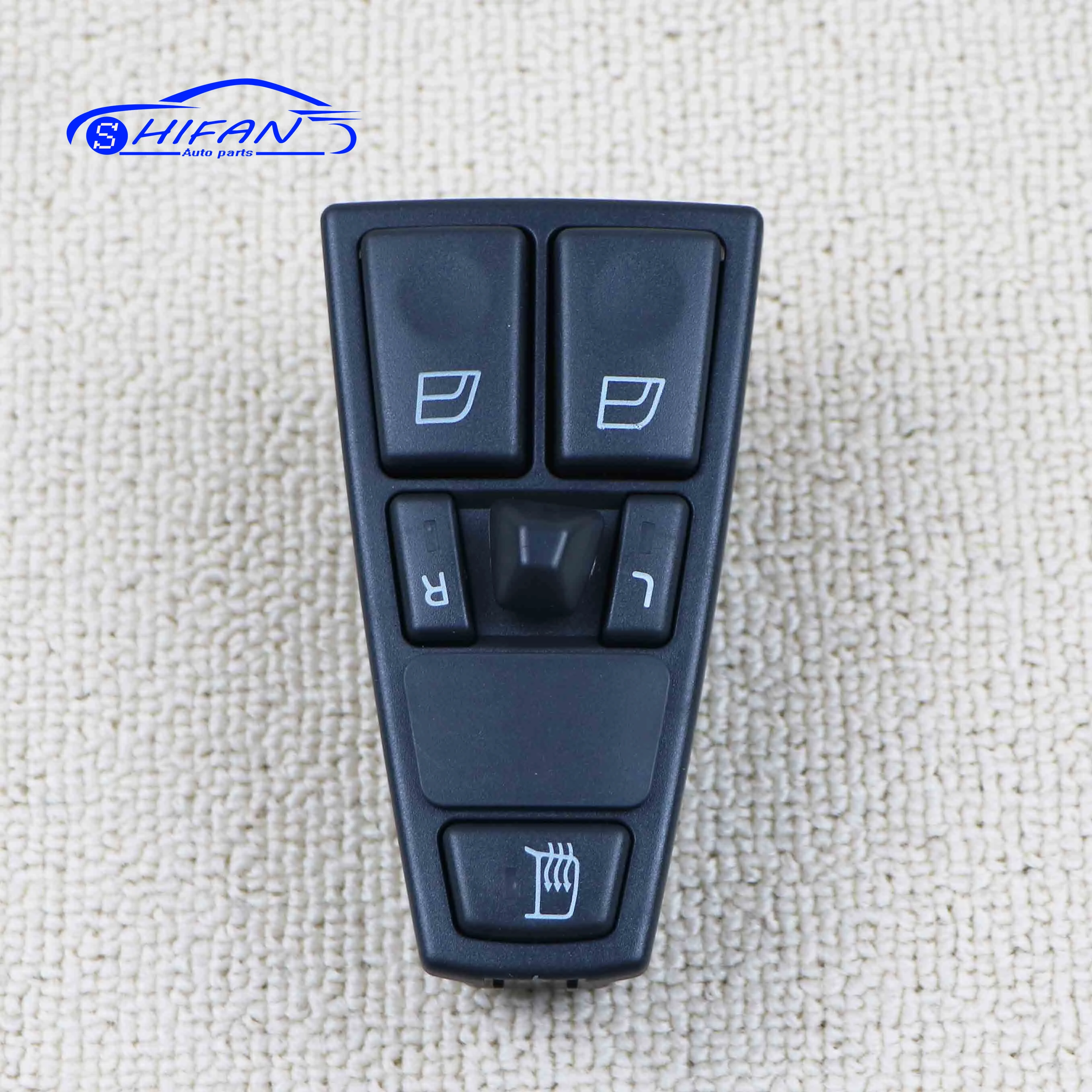 20752917 Front Left Driver Side Power Window Glass Control Switch with Manual Locks For Volvo VNL Truck FH12  20953591 20455316