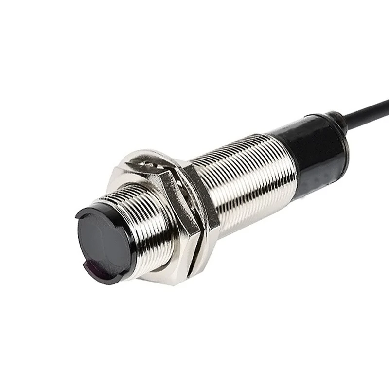 

BXUAN M18 detection distance 10cm Diffuse reflection photoelectric switch four wire output infrared laser optical sensor