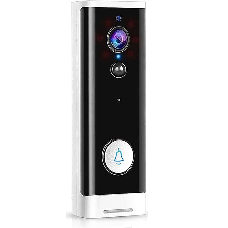 GROCE-Smart Wifi Video Doorbell Camera Wireless Doorbell For Motion Detection, Night Vision,Two-Way Audio, APP Control