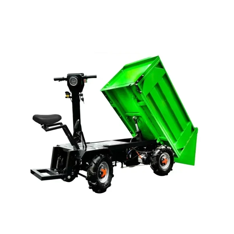 Wheelbarrow,Rectangular Container,Material Hauler,Electric Deer