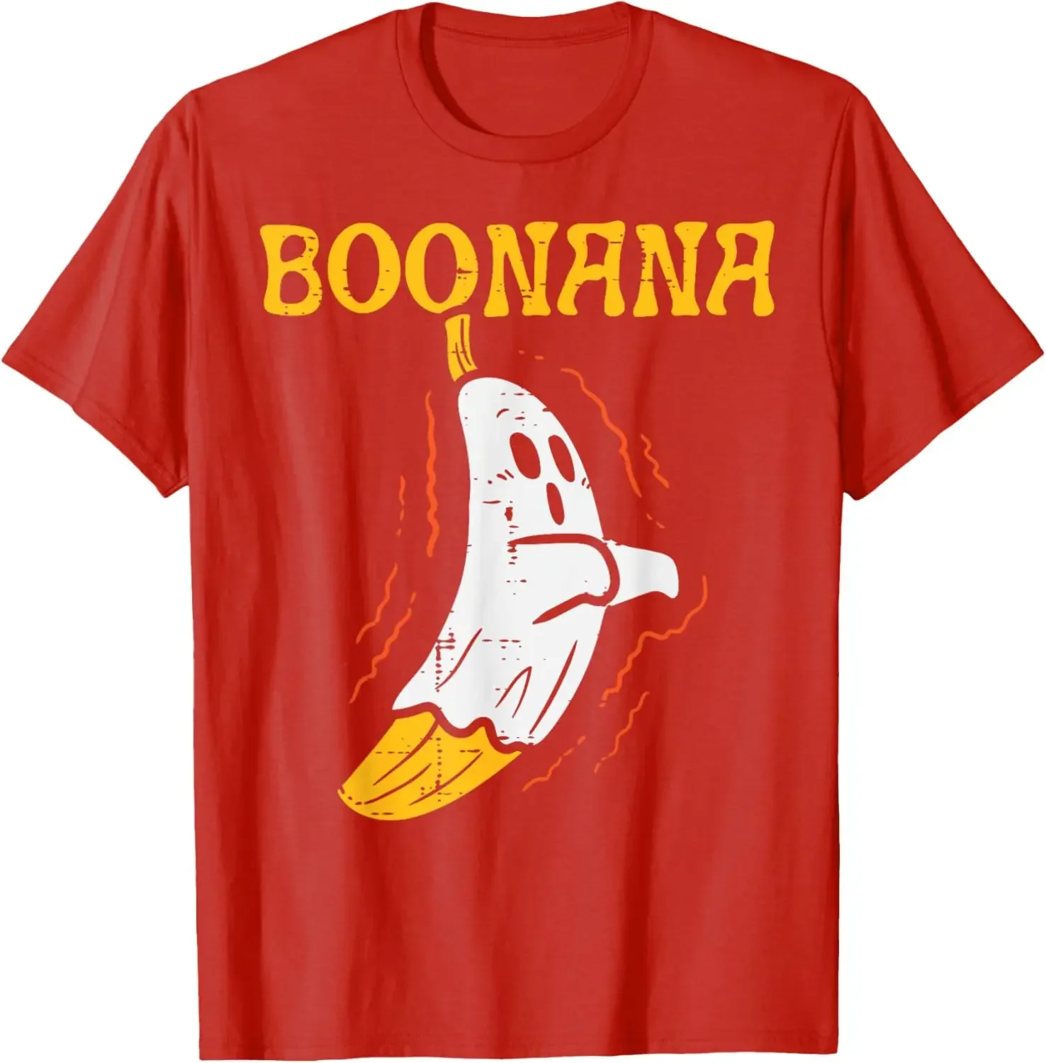 Boonana Cute Ghost Banana Halloween Costume Men Women T-Shirt Mens Clothing Men's Shirts Graphic Tee Harajuku Y2k Clothes Goth