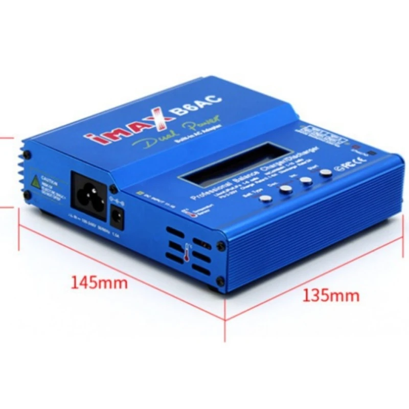 

IMAX B6AC 80W Balanced Charger Lithium Nickel-Hydride/Nickel-Cadmium Battery Pack Model Airplane Charging