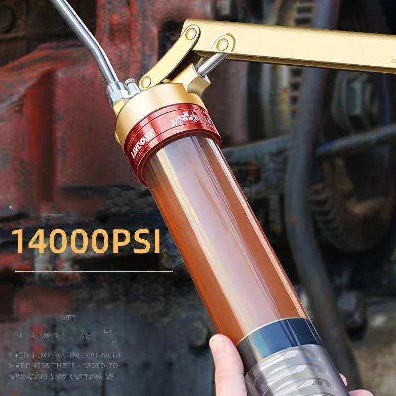 El engrasador portátil de pistola de engrase de alta presión de 600CC es duradero y adecuado para agregar todo tipo de aceite lubricante para