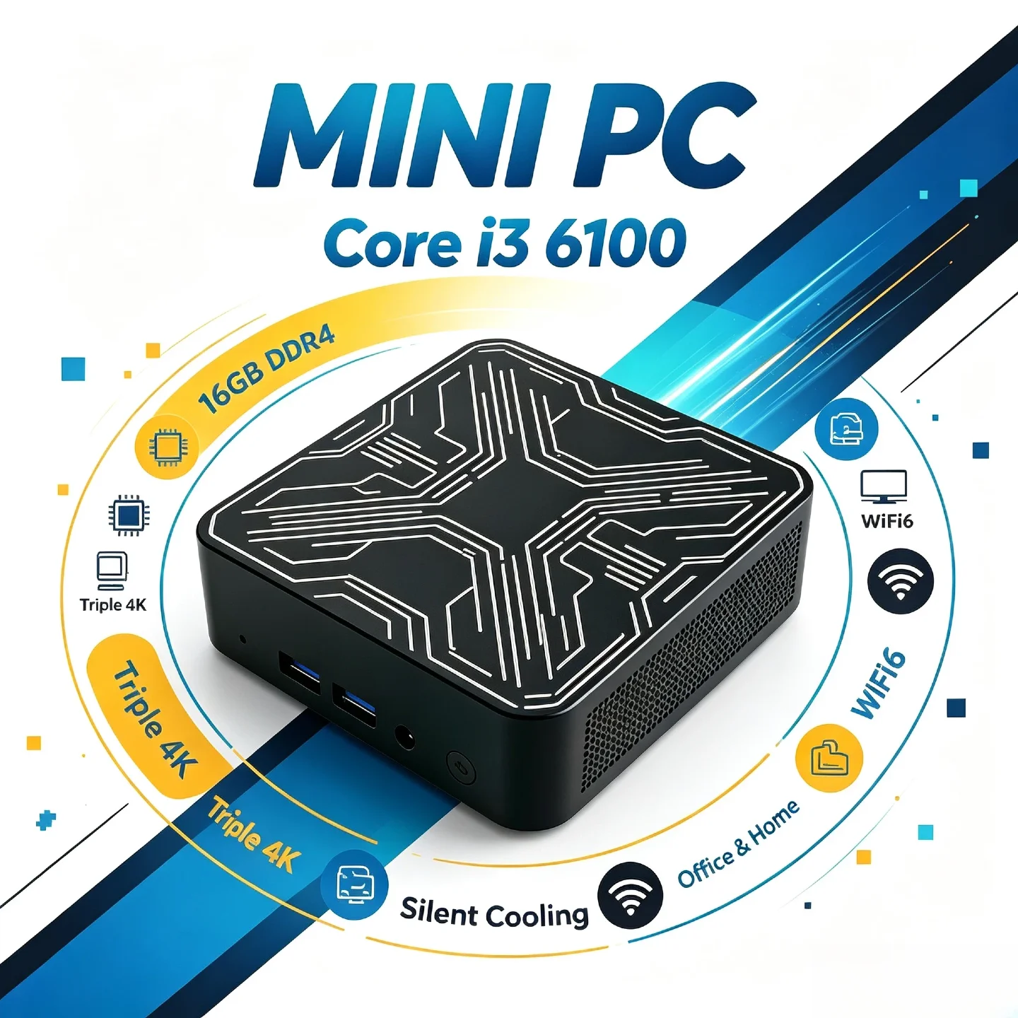 2026-intel-core-i3-6100-portable-mini-pc-16gb-ddr4-m2-nvme-ssd-triple-4k-wifi6-silent-cooling-home-office-desktop-computer
