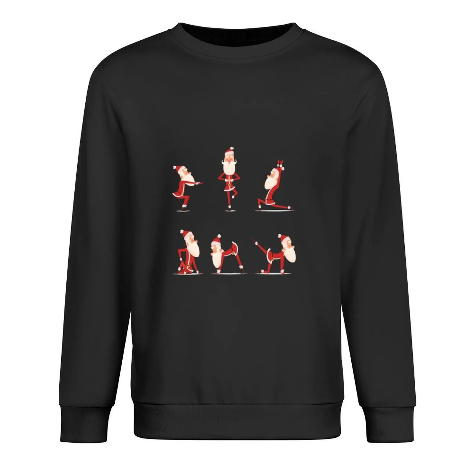 مضحك سانتا كلوز التأمل اليوغا البلوز الكورية نمط الملابس رياضية الرجال ملابس الخريف رياضية الرجال جديد في بلوزات #1