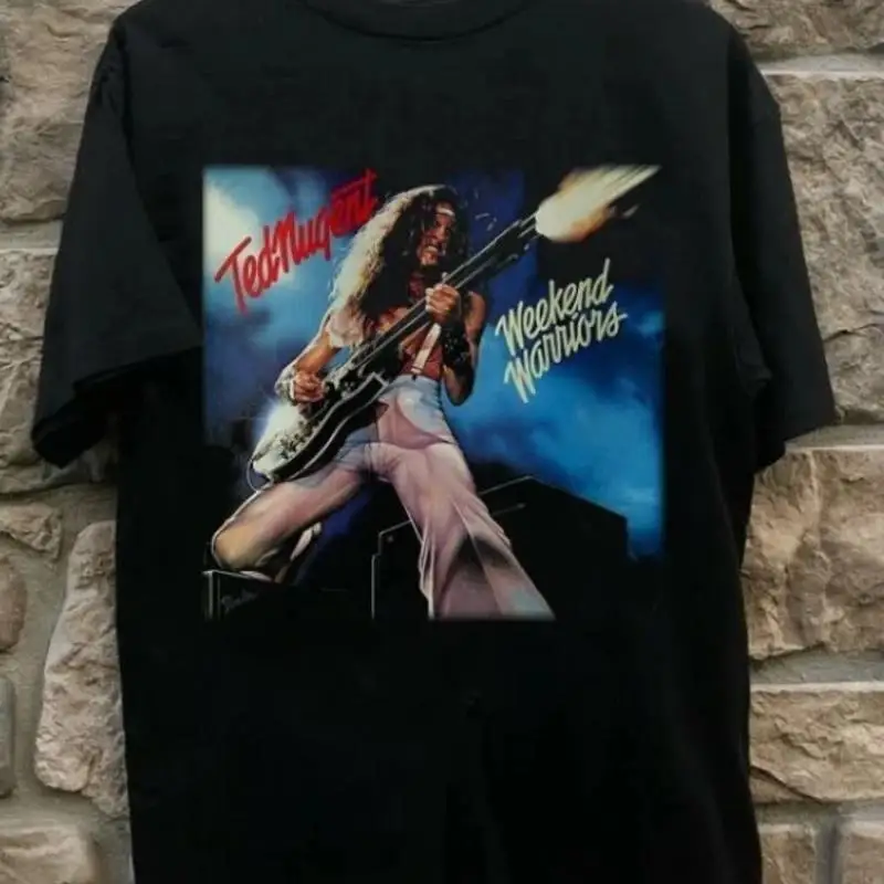 Inspired Ted Nugent Cotton For Fan Black S 2345XL Men T Shirt