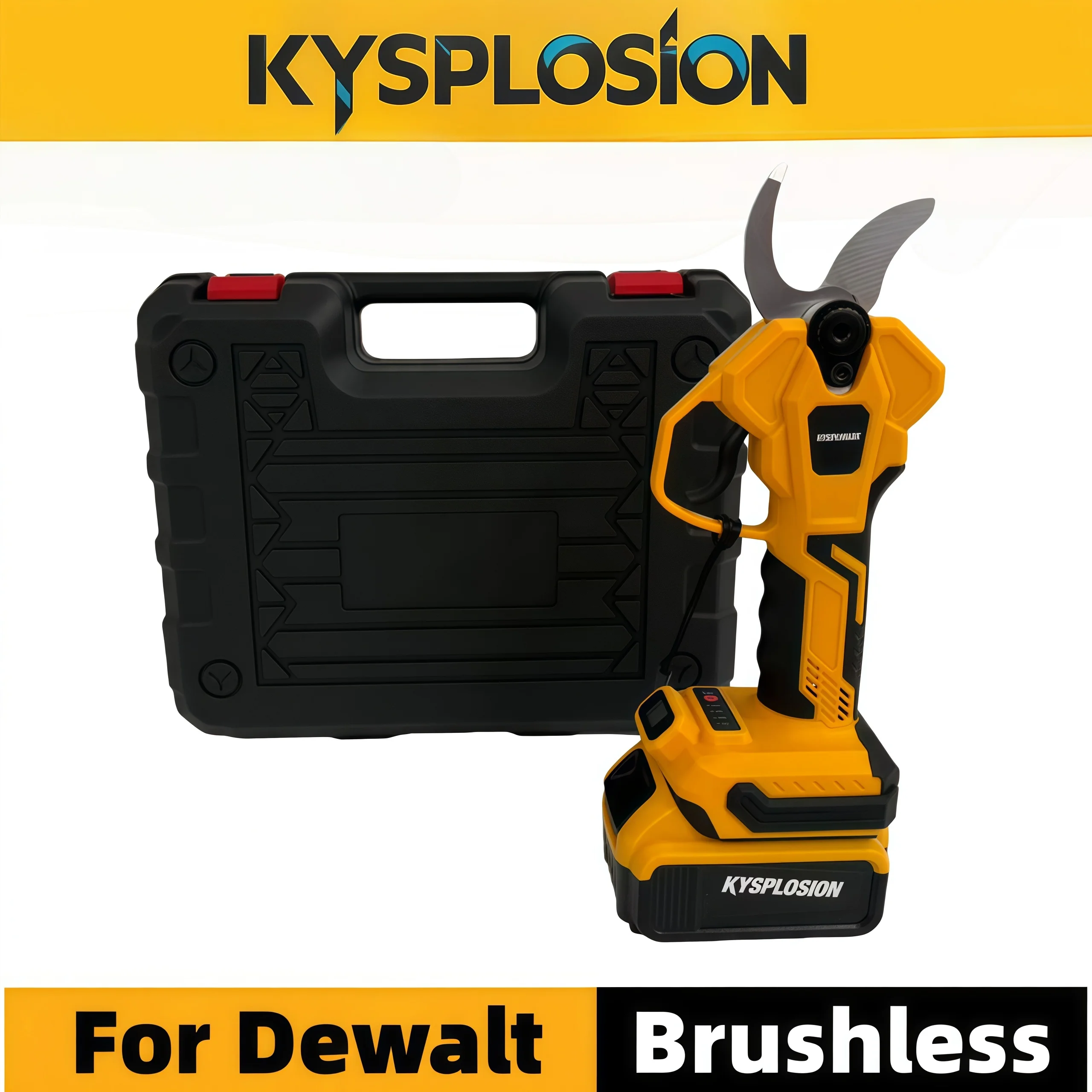 

Для Dewalt 20 В аккумулятор бесщеточный 55 мм электрические секаторы аккумуляторные фруктовые деревья бонсай резак для обрезки ветвей электрические ножницы