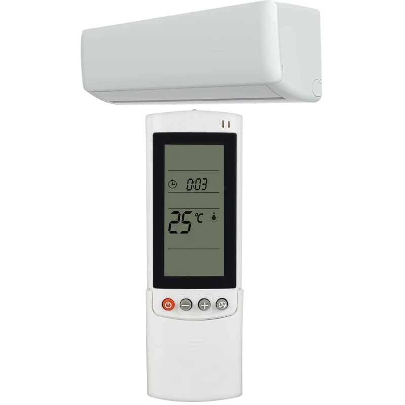 AC Remote for Airwell/Electra/Gree - For RC08A, Universal Replacement, English Version, Anti-Drop