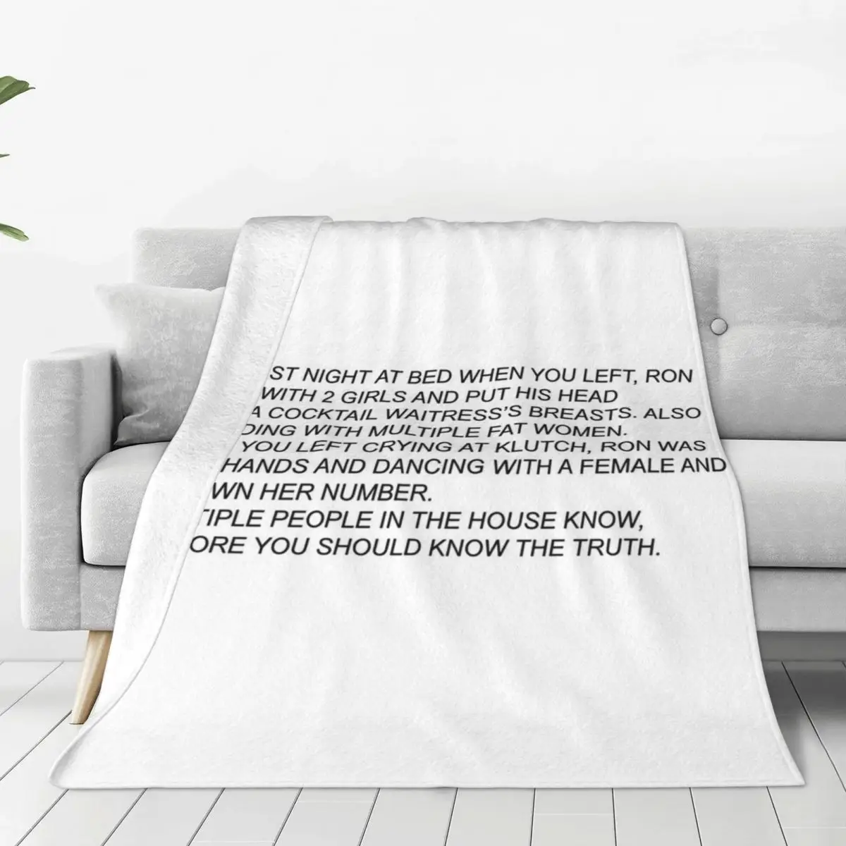 Anonymous Letter To Sammi Blanket Fleece Breathable Sofa Throw Blankets For Couch Bedding Outdoor Throws Bedspread Quilt