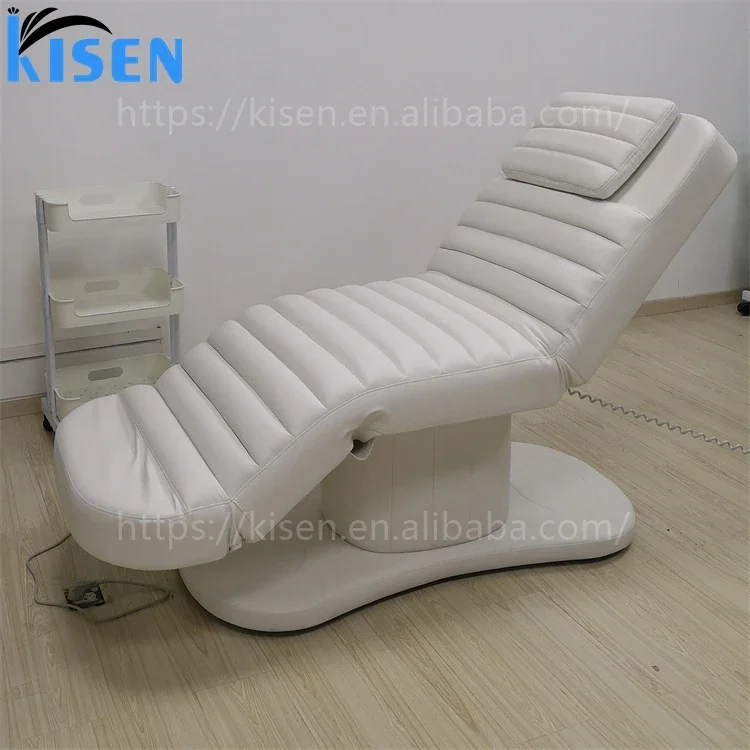 Lit de luxe pour les cils, couvre-lit de beauté, chaise de beauté électrique, table de massage facial, 2024