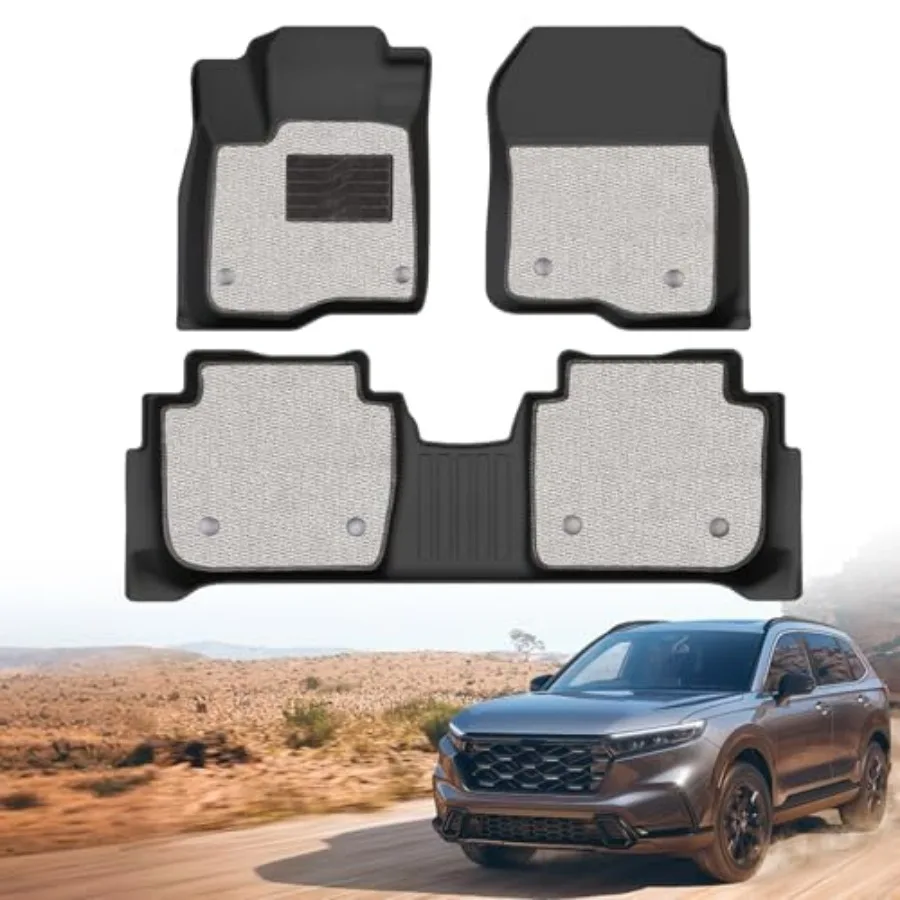 

Floor Mats for Honda CRV 2023 2024 2025 2026 Include Hybrid All Weather Protection TPE Car Mats Custom Car Liners Accessories F