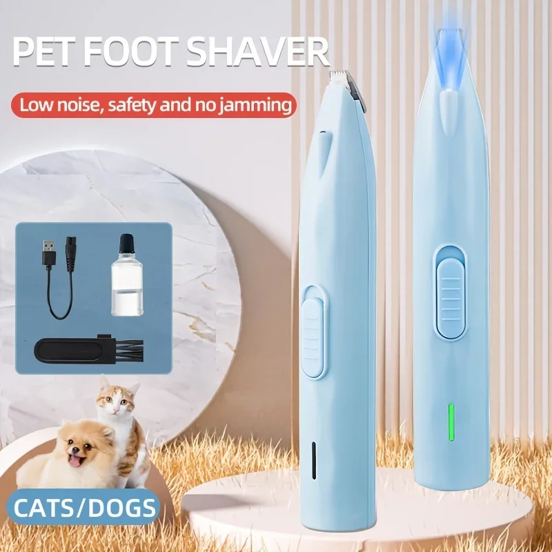 

Pet Electric Pushing Scissors Cat Foot Shaver Special Dog Hair Shaver Fader Electric Mute Cat Claw Pedicure Artifact