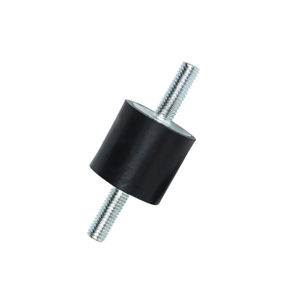 1/2/4/10Pcs VV-Type M3 M4 M5 M6 M8 Double Head Outer Thread  Shock Absorbers Rubber Mount Anti Vibration Dia 8-40mm Silent Block