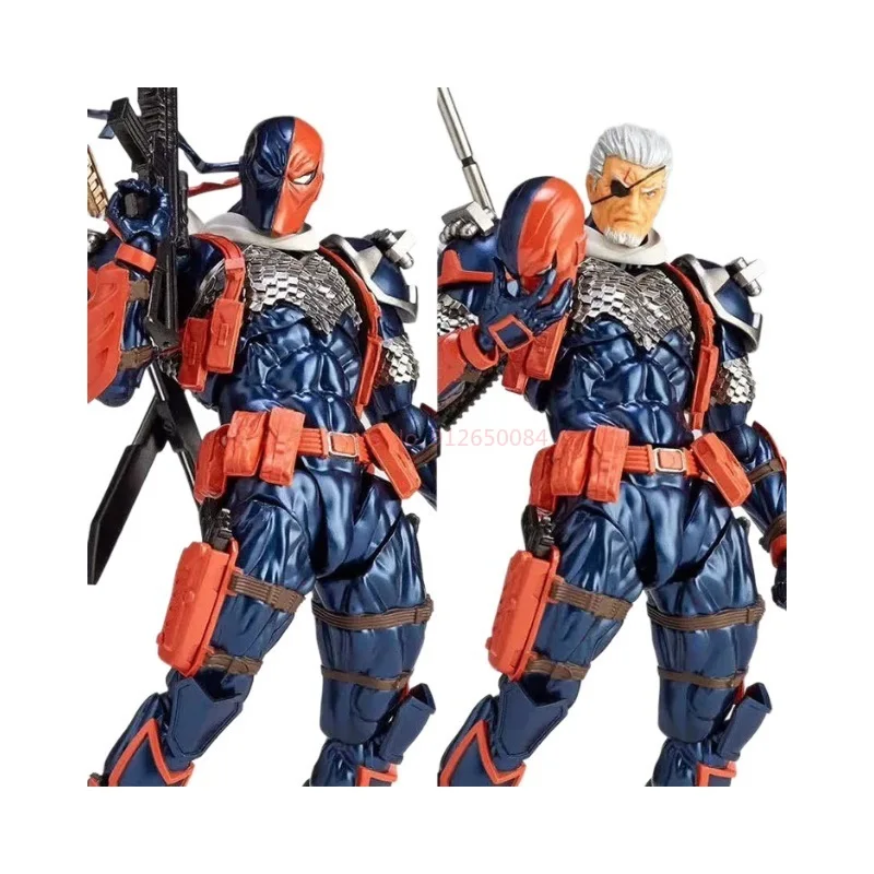 Deathstroke 山口スタイルアニメフィギュア 17 センチメートル関節可動アクションフィギュアコレクションモデルデスクトップ装飾ギフトおもちゃカスタムギフト