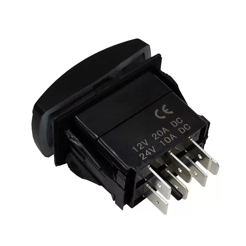 1 قطعة 24 فولت سيارة قارب نوع التبديل تعديل مع أسهم صعودا وهبوطا 8T ثلاث سرعات الذاتي قفل RND الضوء الأبيض إلى الأمام