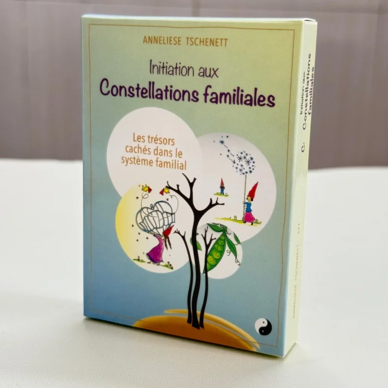 Initiation Aux Constellations Familiales Oracle Cards 10.4*7.4cm French Version Family Healing Fate Divination Oracle Deck