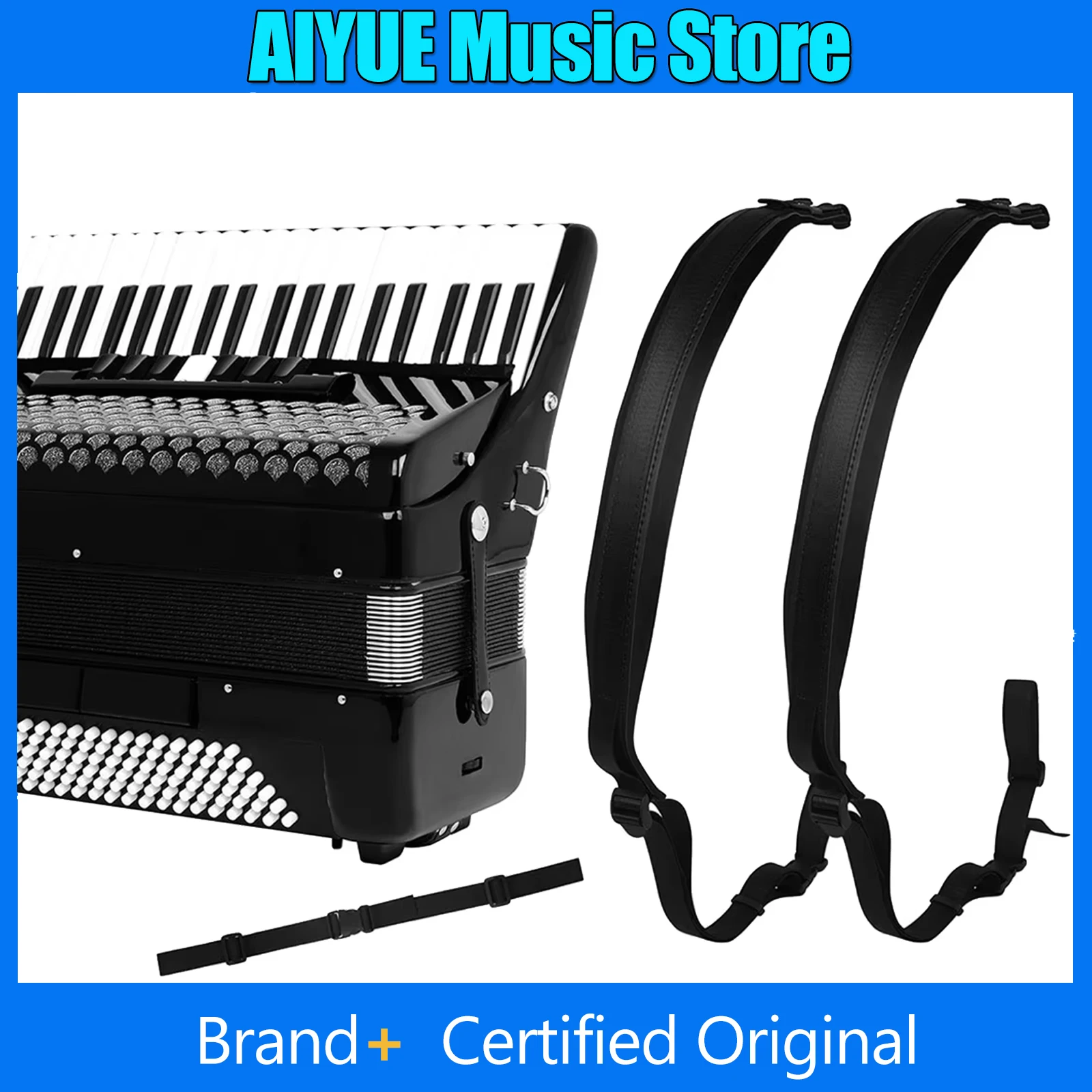 

Accordion Shoulder Strap 96-120 Bass Universal Adjustable Shoulder Strap Wider And Thicker Velour Accordion Accessories Parts