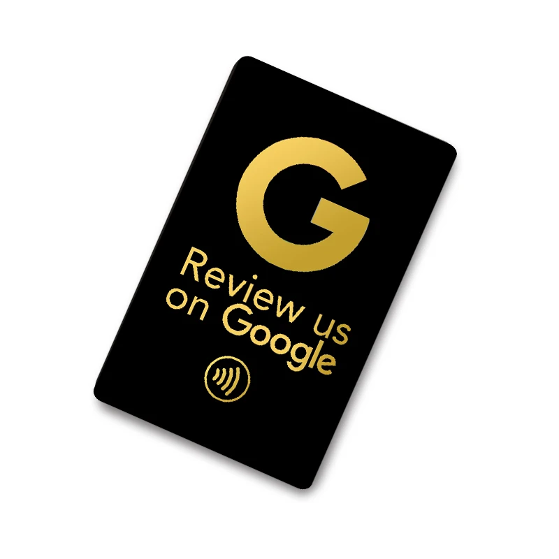 Google Review Card Reusable NFC Smart Card Tap to Review Card