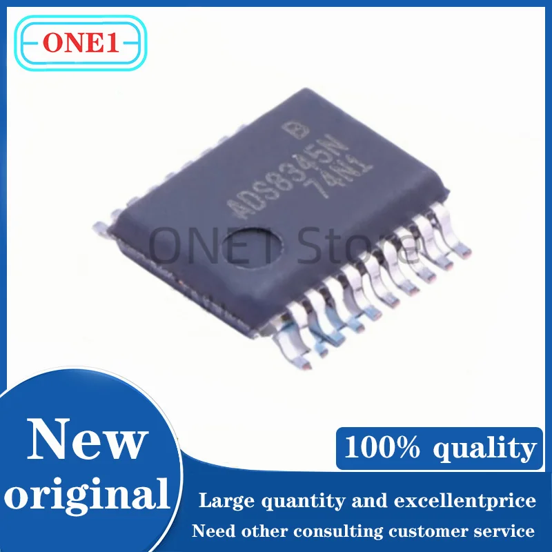 

1PCS/lot New original ADS8345N ADS8345NB ADS8345N/1K SSOP-20-208mil Analog To Digital Converters (ADCs) ROHS