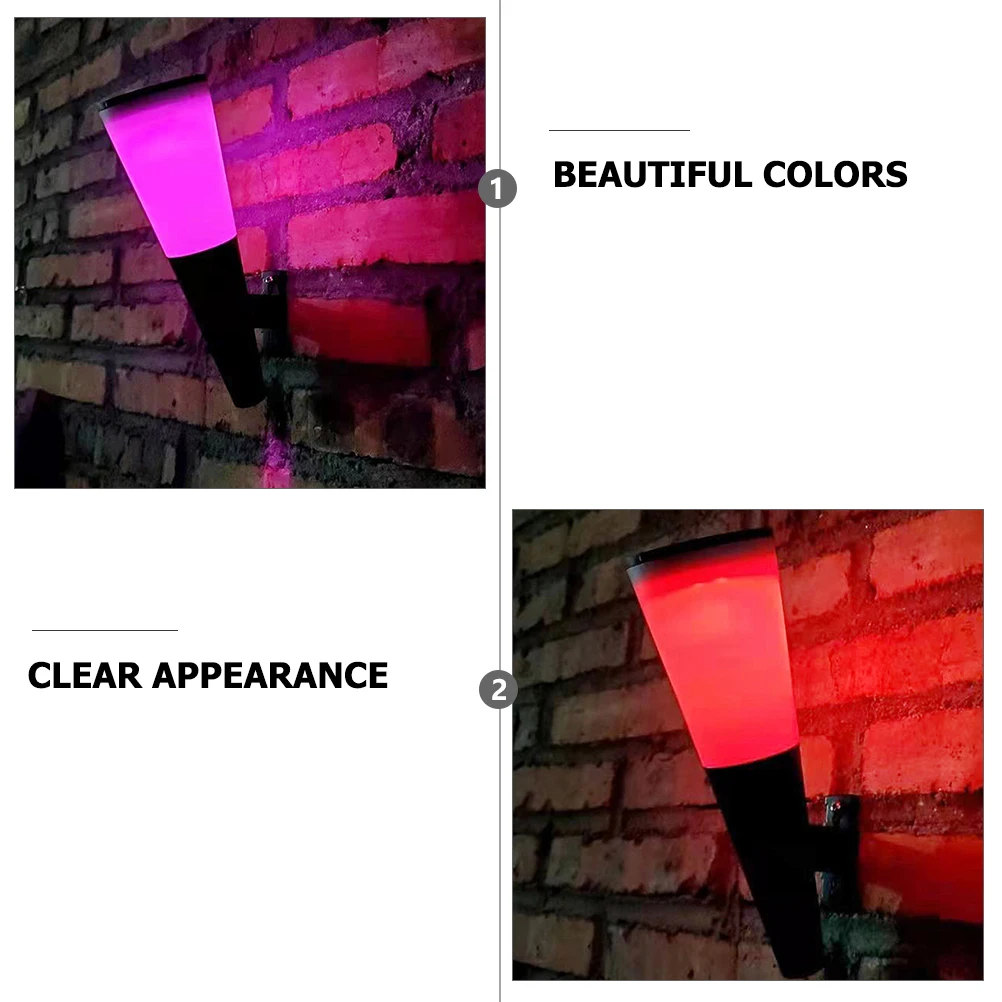 

Solar Wall Lamp Weatherproof Durable Outdoor LED Wall Mounted Light for Yard Pathway Garden Light Lighting Tool