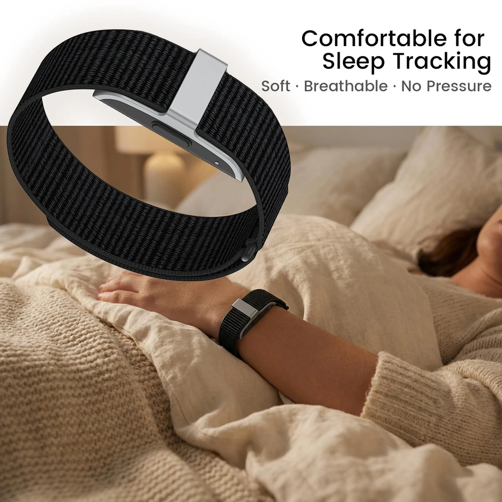 Adjustable Nylon Loop Sport Replacement Bands for Hume Sport Fitness Tracker Breathable Wrist/Bicep Band for HUME Accessories