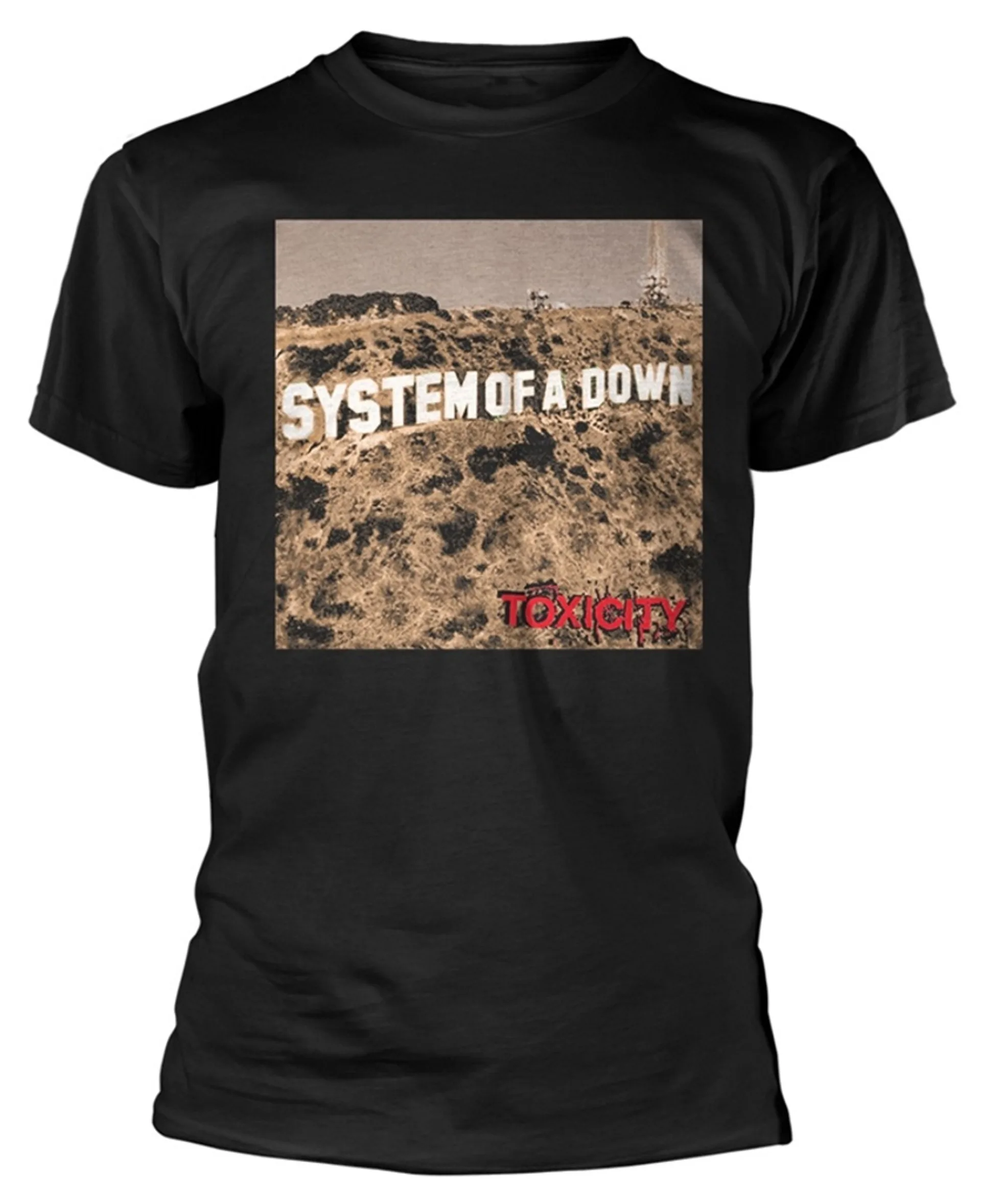 

Футболка System of A Down Toxicity для мужчин и женщин, хлопковые футболки с коротким рукавом в стиле ретро, хип-хоп, рок-группы, брендовая футболка, мужская одежда