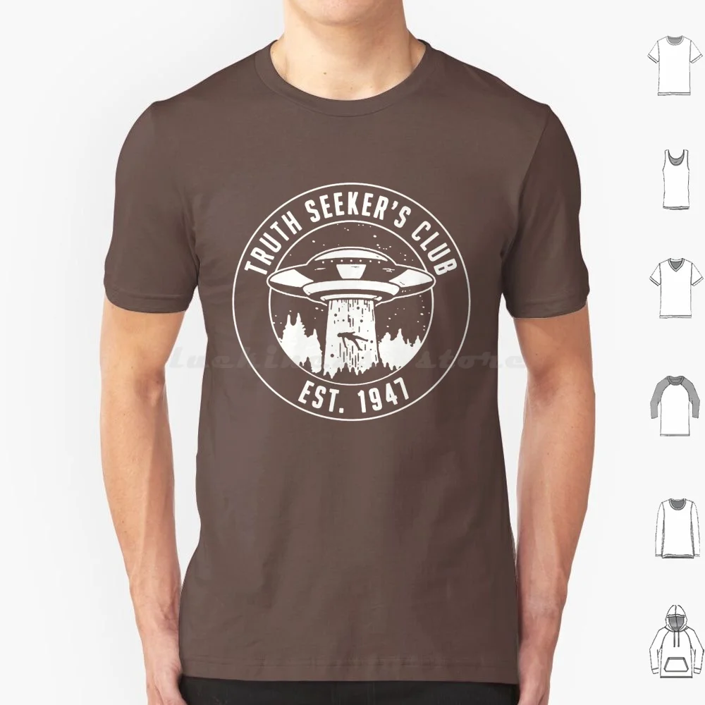 Ufo Truth Seekers Cool Graphic Area 51 Abduction Flying Saucer Beam X Files Roswell New Mexico T Shirt Cotton Men Women Diy