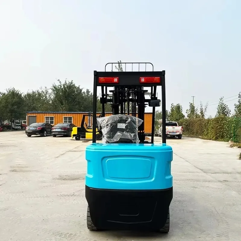 Customized 2.5t Mini Electric Forklift 3.5T Lift Wide Field of View 4X4 Forklifts for Warehouse/Factory Narrow Channel Operation