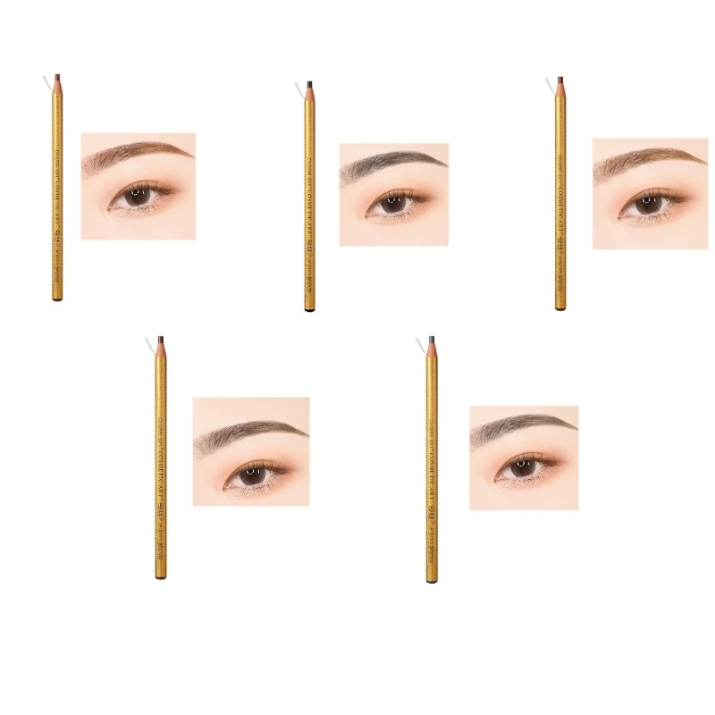 Eyebrow Pencil Waterproof Eyebrow Tattoo Tint Pen Long Lasting Professional Cosmetics Makeup Eye Brow Pencils