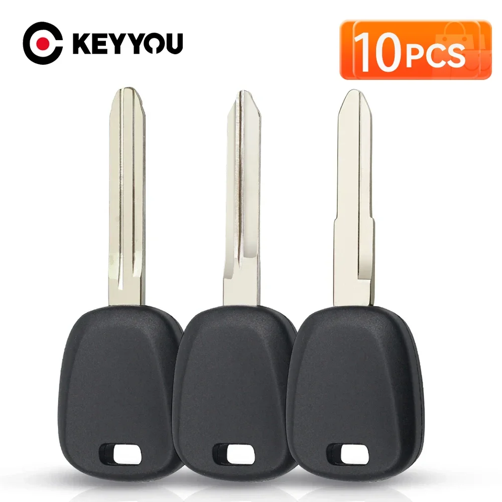 

KEYYOU 10PCS Replacement Transponder Key Head Car Chip Key Spare For Suzuki Liana Swift Auto With HU133R TOY43 SZ18 Key Blade