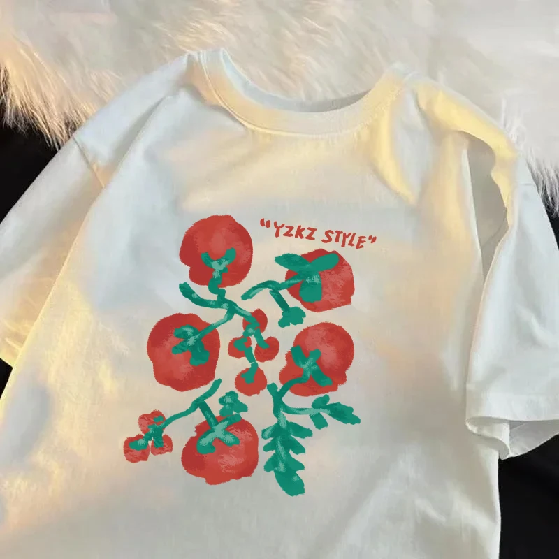 2025-novo-design-tomate-impressao-grafica-camiseta-unissex-mulheres-roupas-masculinas-verao-moda-emagrecimento-algodao-topos