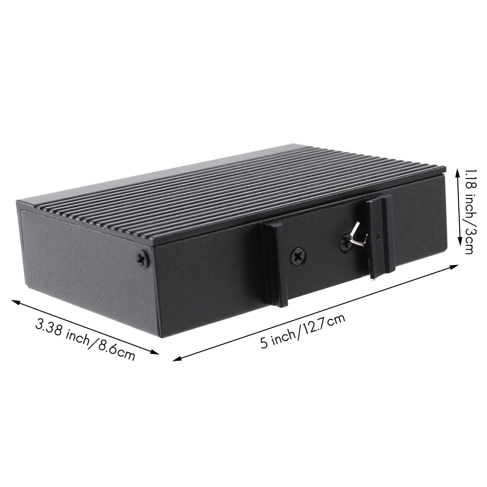 HOT SALE 5-Port RJ45 10/100M Ethernet Desktop Switch Hubs Network Laptop DIN Rail Type