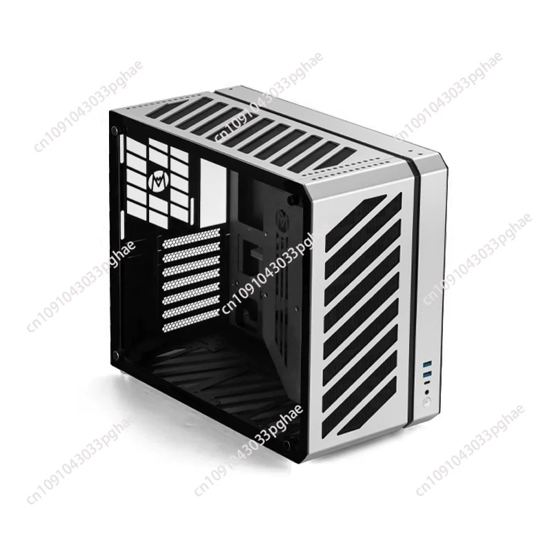 

2025 NEW Mechanical master C34 Pro ATX side transparent aluminum small box, ATX power tower air-cooled mini main box