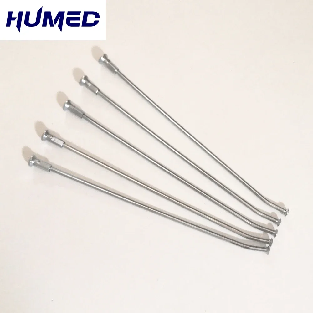 

18pcs/lot Motorcycle Spokes 45#Steel diameter 3.2/3.5/4.0mm Length 152-250mm Racing Off-Road Motorcycle Dirt Bike Spokes