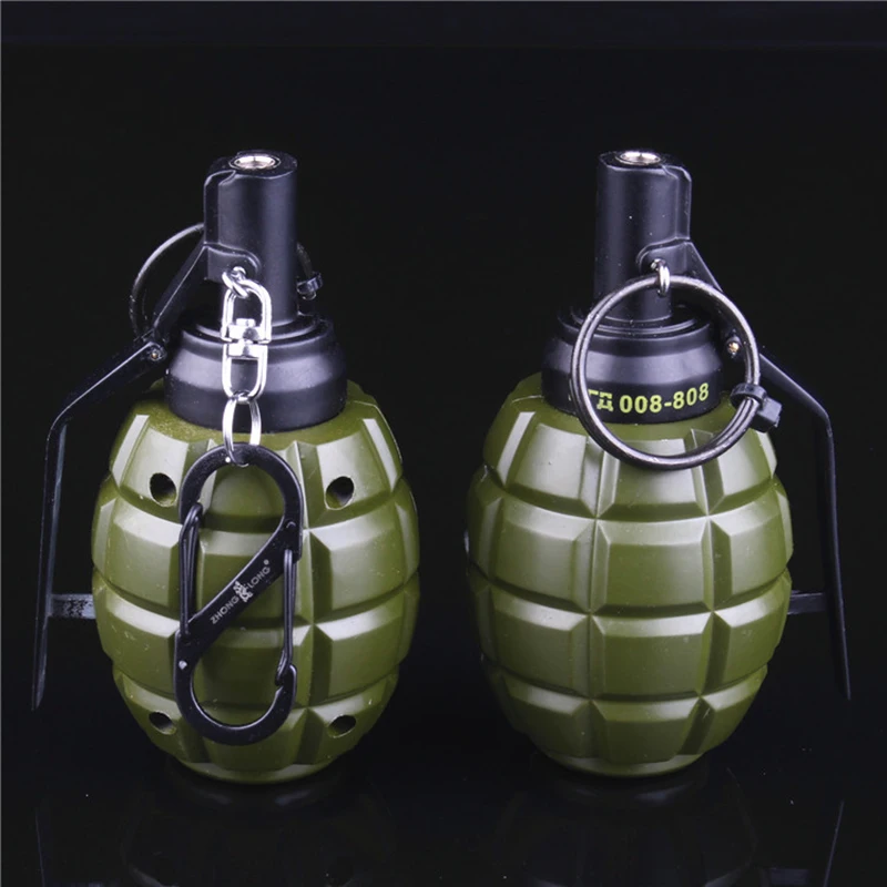 Creative and popular metal 808 Soviet PKA grenade large simulation military grenade prop model windproof lighter