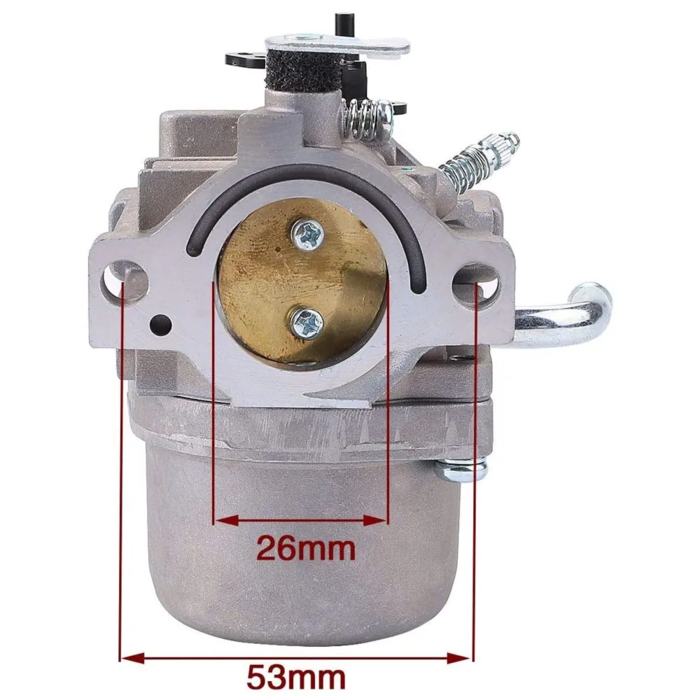 Carburador cortador brilhante para Briggs e Stratton, 590399 796077