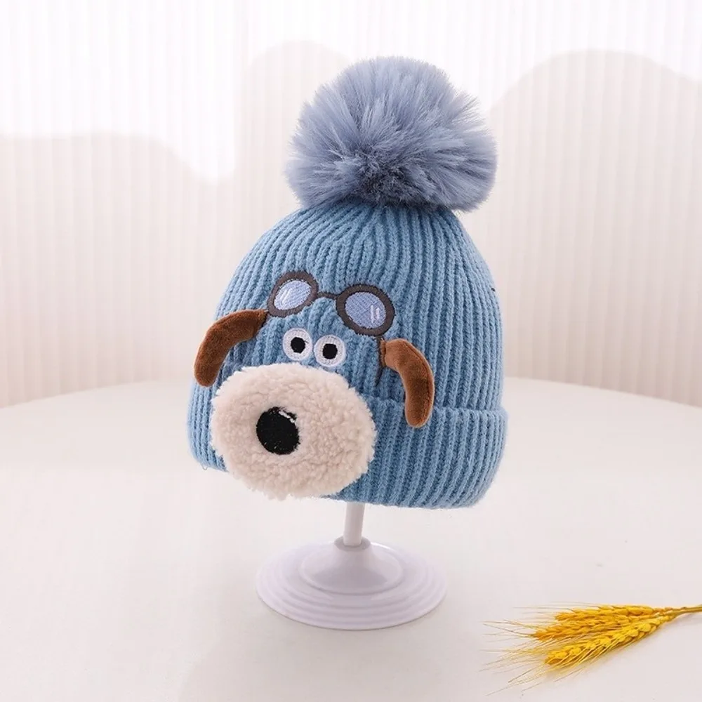 

Новая теплая пуловерная шапка, холодостойкая шапка-бини с помпоном, ветрозащитная плюшевая вязаная шапка