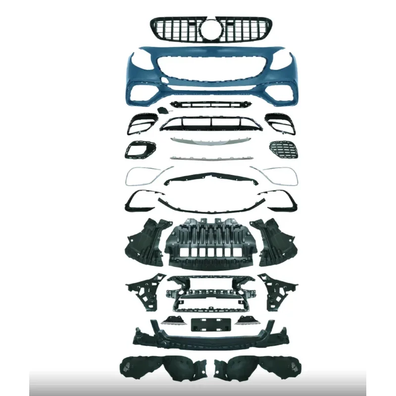 

Precision - Fit Red New Bumper Kit For W217 Sports Car PP