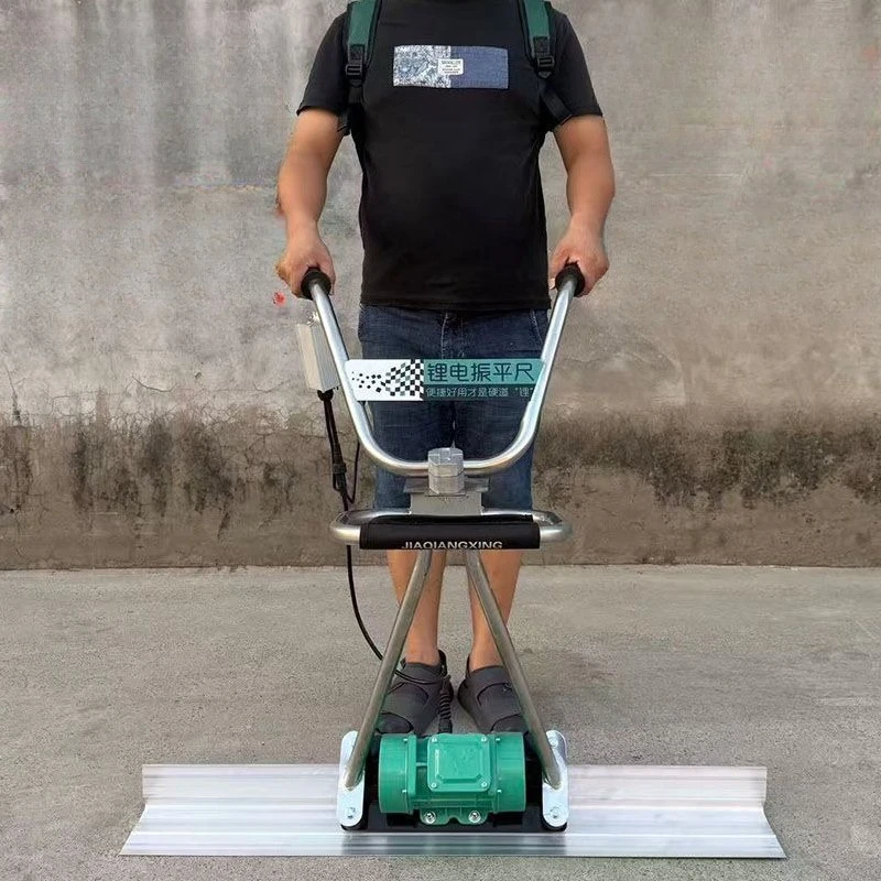 Concrete Cement Vibratory Screed Leveling Film Covering All in One Machine Lithium Battery Vibrator Leveling Vibrator