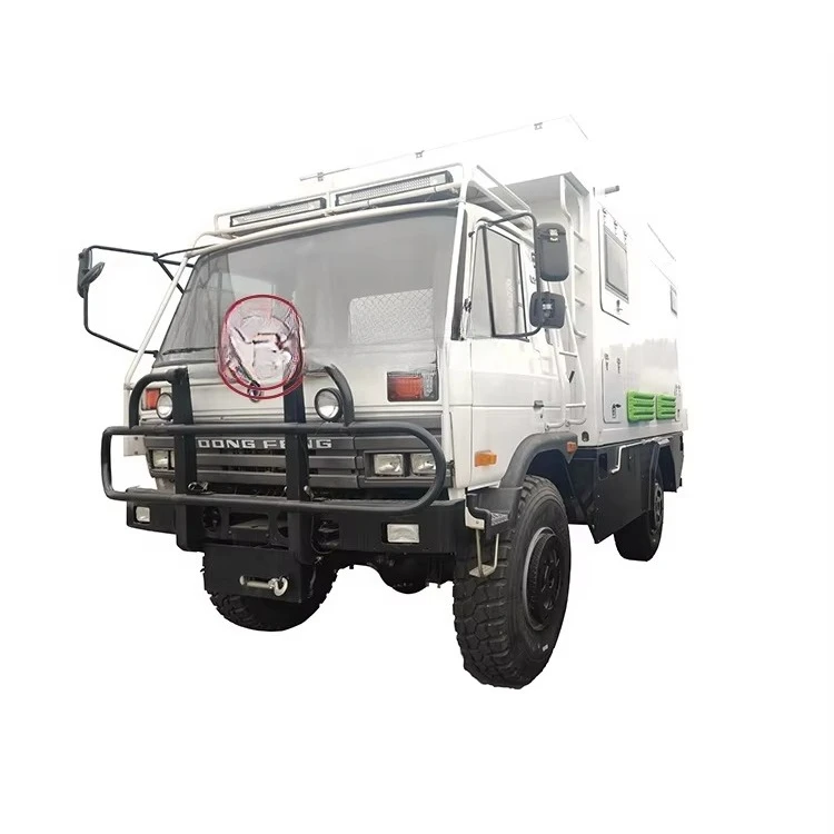Dongfeng AWD All Terrain Off-road 4x4 LHD RV Camper Motorhome Recreation Vehicle