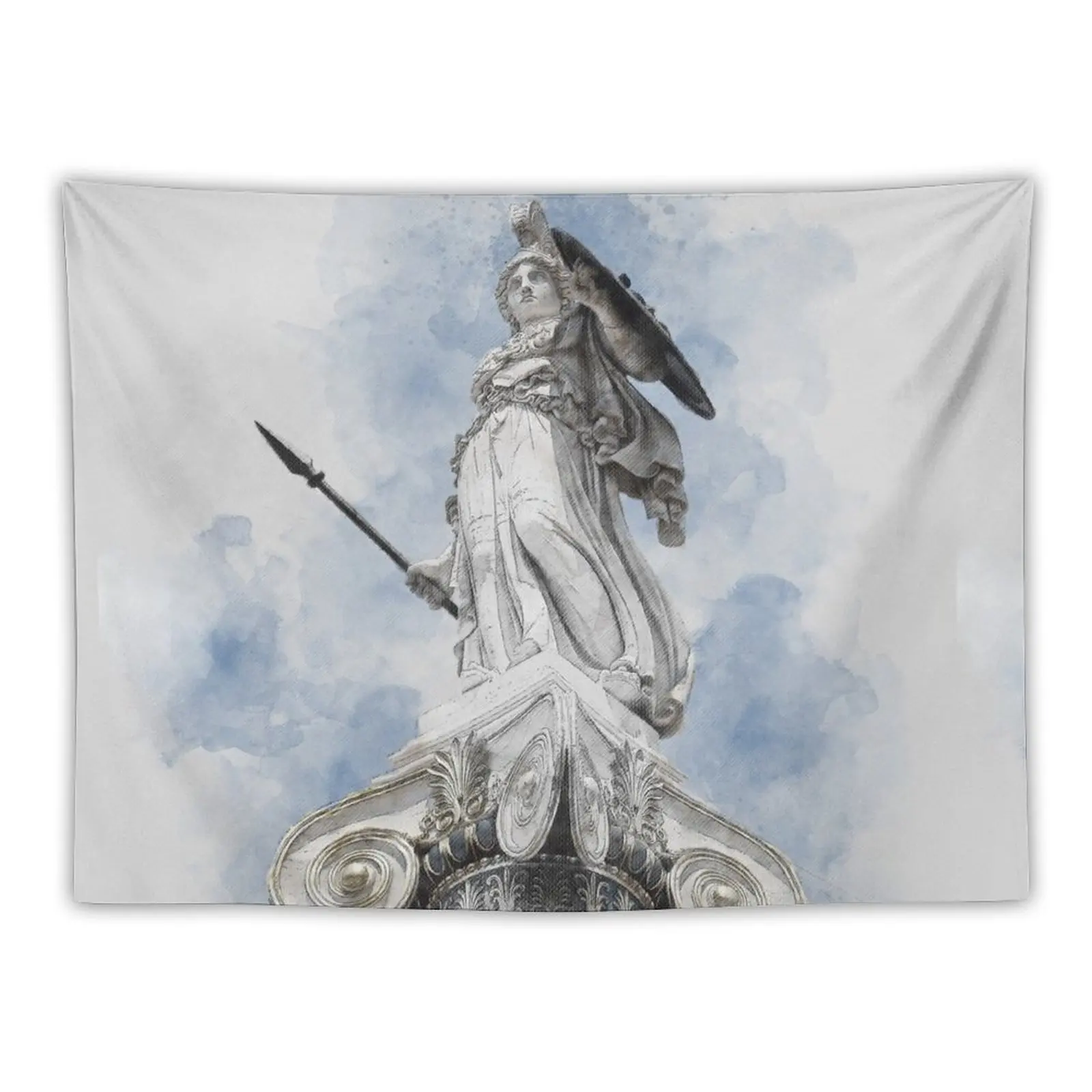 New Classic greek statue Athena Tapestry Home Decorations Aesthetic Bedrooms Decorations