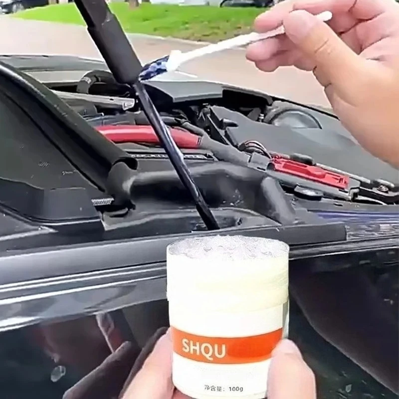 Grasso lubrificante per tetto apribile per auto 100g Grasso bianco per olio lubrificante per auto Manutenzione meccanica Porta Rumore anomalo Olio antiruggine