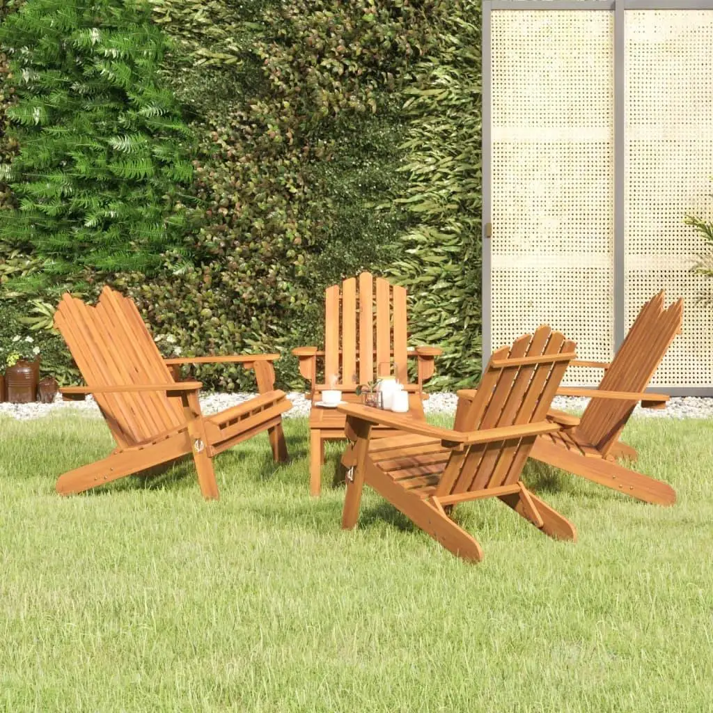 

Solid Acacia Wood Garden Lounge Set Medium